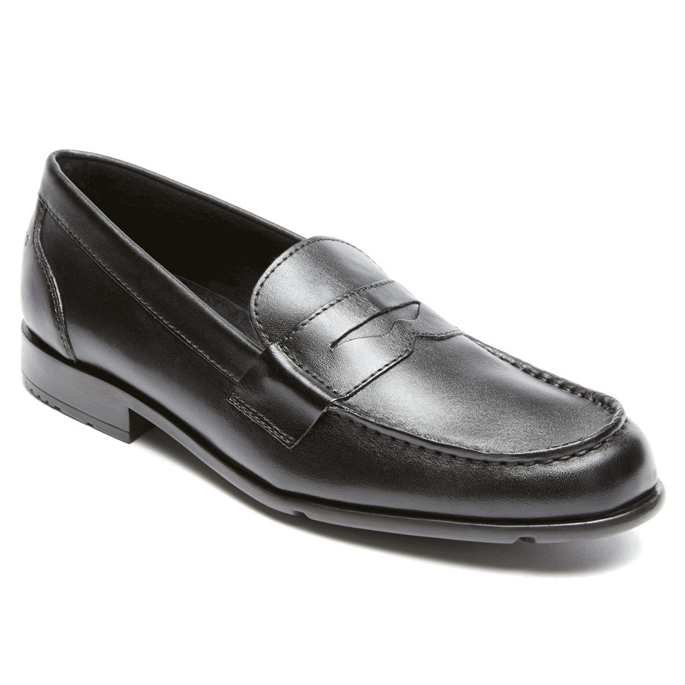 Rockport Singapore Mens Loafers - Classic Penny Black - WX3241759